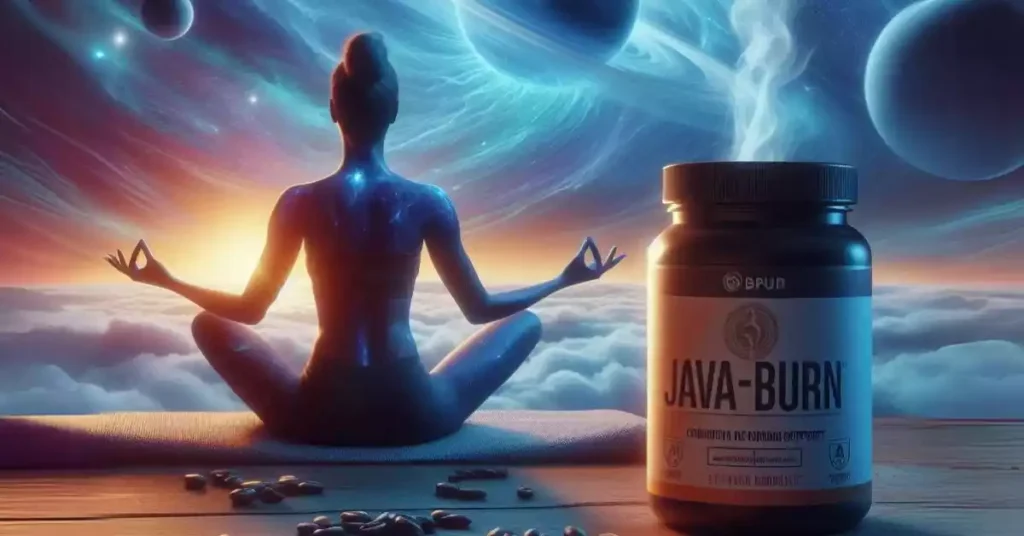 Meditating-person-with-JavaBurn-coffee